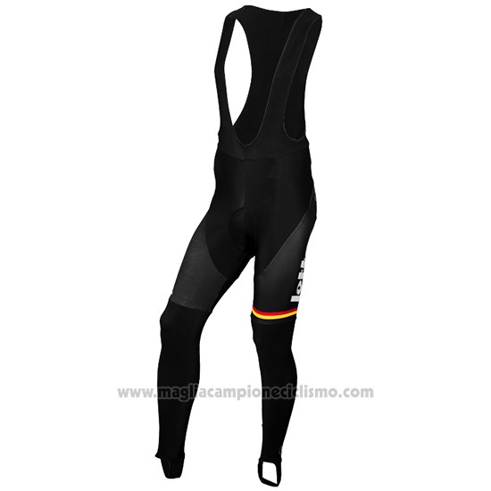 2015 Abbigliamento Ciclismo Lotto Soudal Rosso e Bianco Manica Lunga e Salopette
